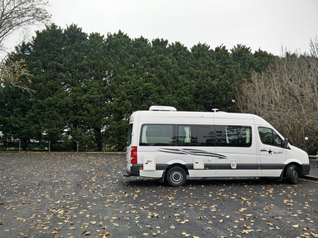 Volkswagen Crafter, furgoneta de lujo. Alquilada en Australia