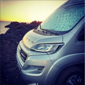 Aislante térmico para una furgoneta camper